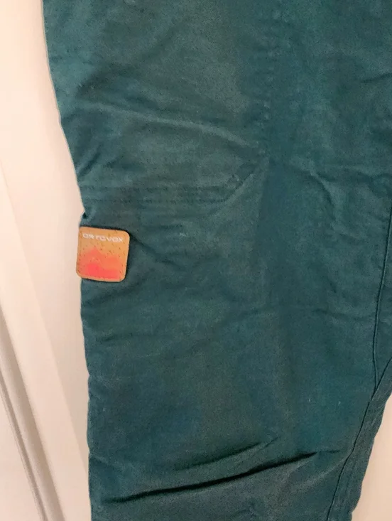 Ortovox Valbon Pant Size S pacific Green German Climbing Mountaineering Gorpcore - Picture 9 of 10